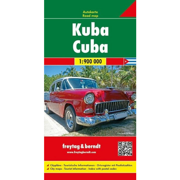 F+B AUTOKARTE KUBA 1:900.000 - Straßenkarte Ansicht 1