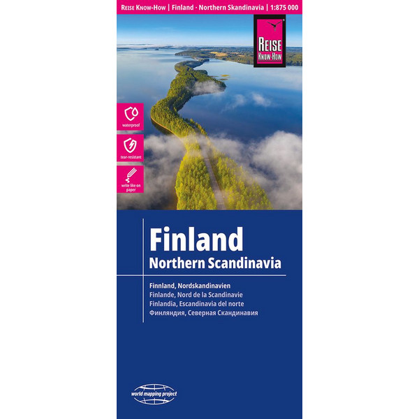 RKH WMP FINNLAND UND NORDSKANDINAVIEN - Straßenkarte Ansicht 1