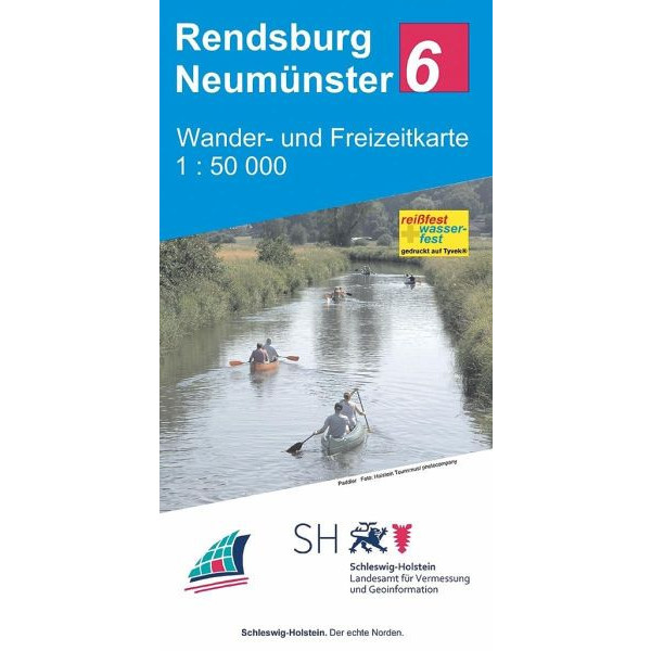 BLATT 6 RENDSBURG - NEUMÜNSTER - Wanderkarte Ansicht 1
