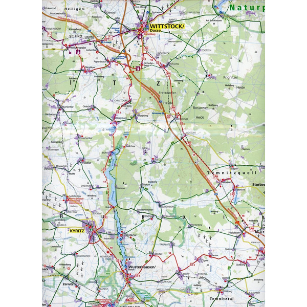 KORA 3705 SACHSEN-ANHALT NORD - Fahrradkarte Ansicht 3