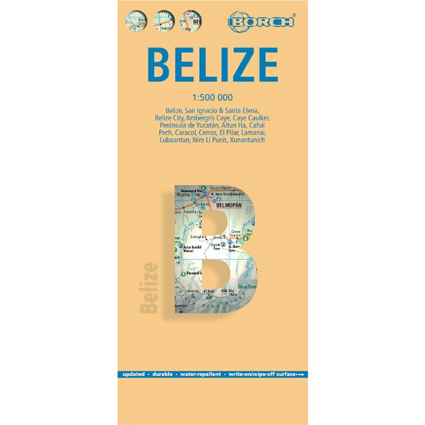 BELIZE 1:500 000 - Karte Ansicht 1