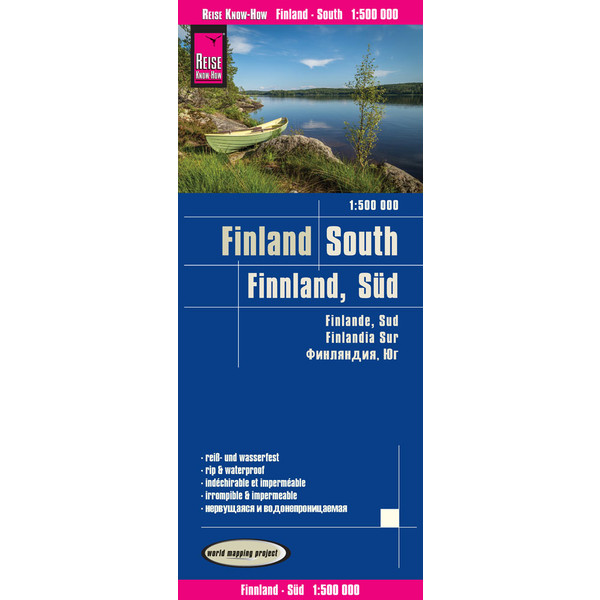 WMP FINNLAND, SÜD - Straßenkarte