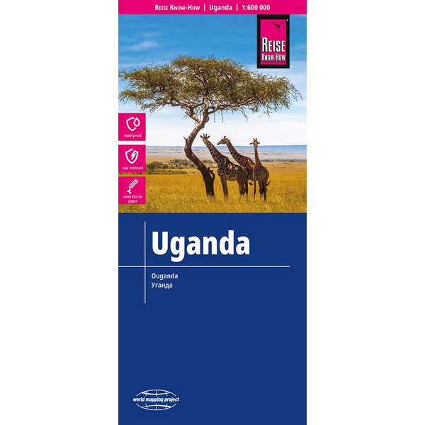 RKH WMP UGANDA 1:600.000 - Straßenkarte Ansicht 1