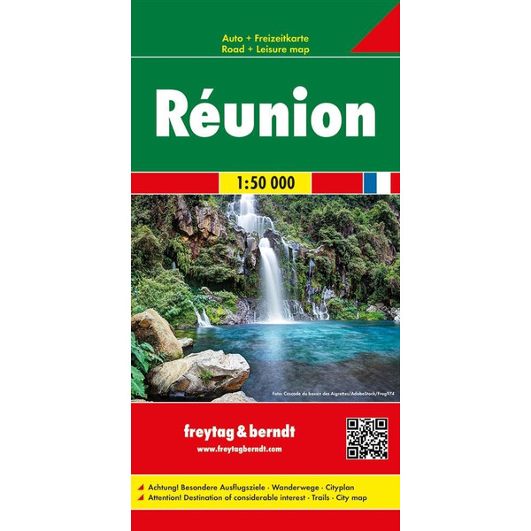 F+B RÉUNION 1:50.000 - Straßenkarte Ansicht 1