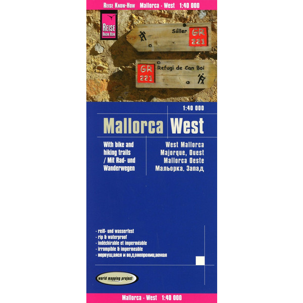 RKH WMP MALLORCA WEST 1:40.000 - Straßenkarte Ansicht 1