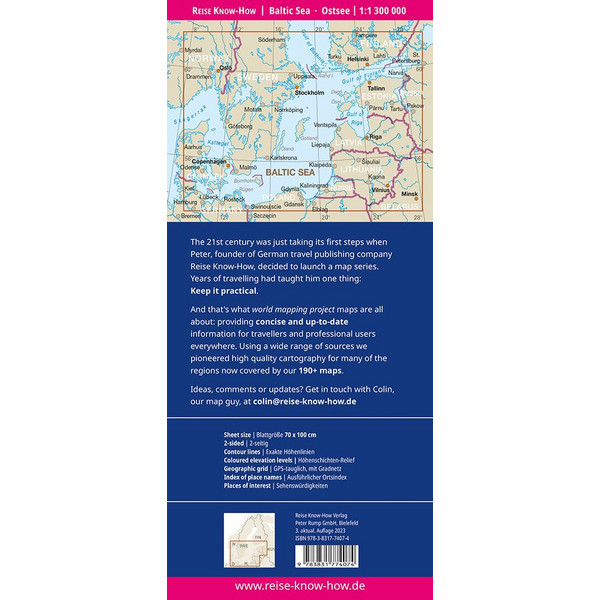 RKH WMP OSTSEE 1:1.300.00 - Straßenkarte Ansicht 2