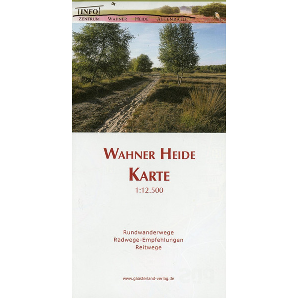 WAHNER HEIDE KARTE 1 : 12 500 - Wanderkarte Ansicht 1