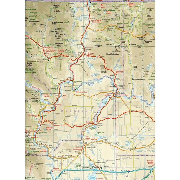 RKH WMP USA 01, NORDWEST - Straßenkarte Ansicht 3