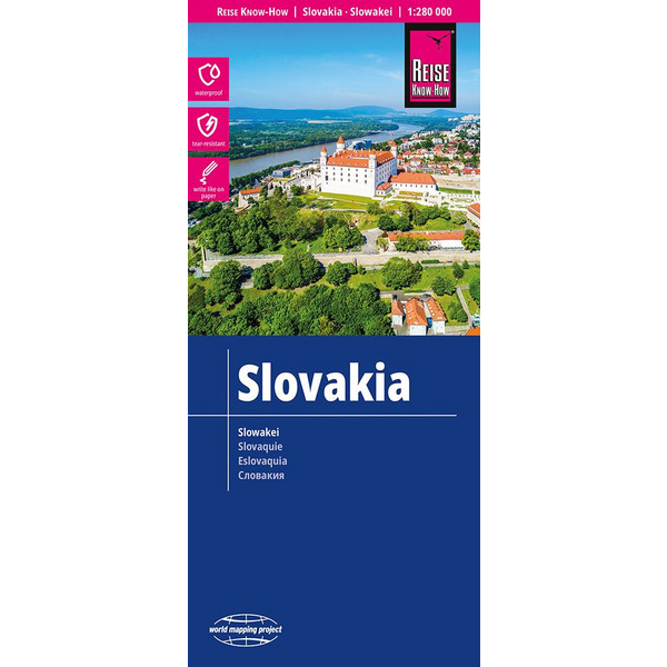 RKH WMP SLOWAKEI 1:280.000 - Straßenkarte Ansicht 1