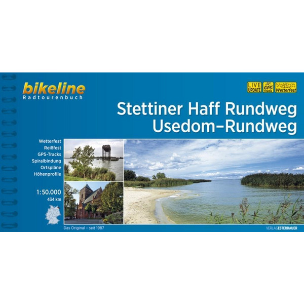 BIKELINE STETTINER HAFF UND USEDOM - Radwanderführer Ansicht 1