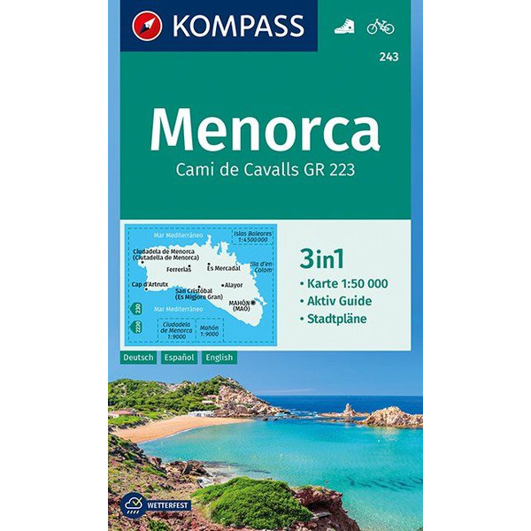 KOKA 243 MENORCA - Wanderkarte Ansicht 1