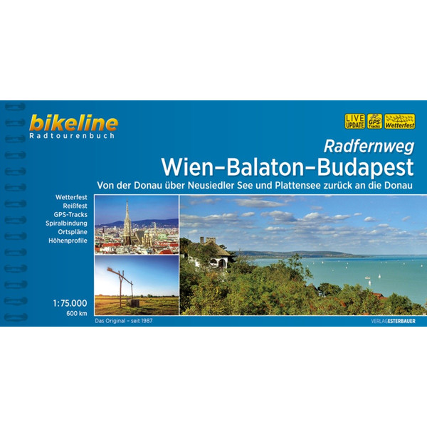 WIEN-BALATON-BUDAPEST - Radwanderführer