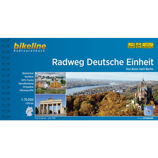 BIKELINE RADWEG DEUTSCHE EINHEIT - Radwanderführer Ansicht 1