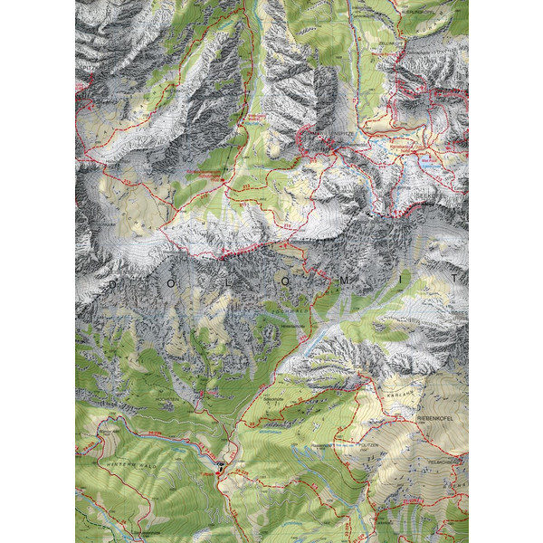 TABACCO WANDERN 1:25.000 LIENZER DOLOMITEN - Wanderkarte Ansicht 2