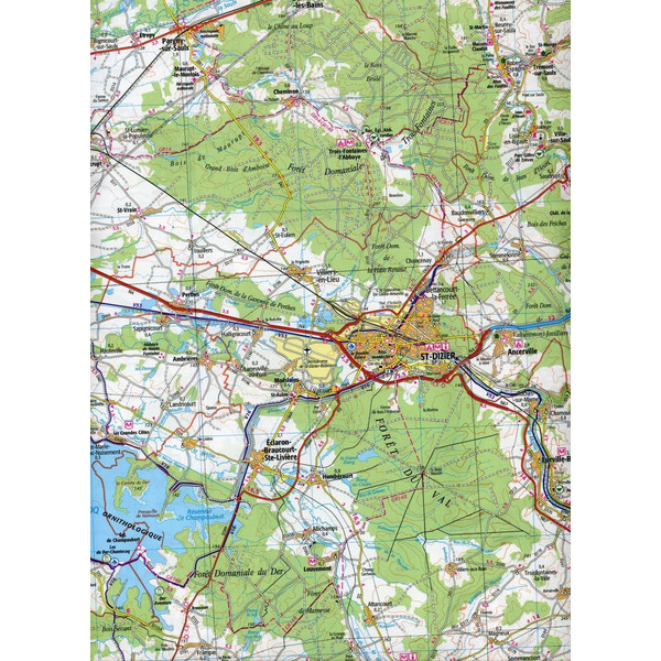 IGN 110 REIMS ST. DIZIER 1:100 000 - Karte Ansicht 3