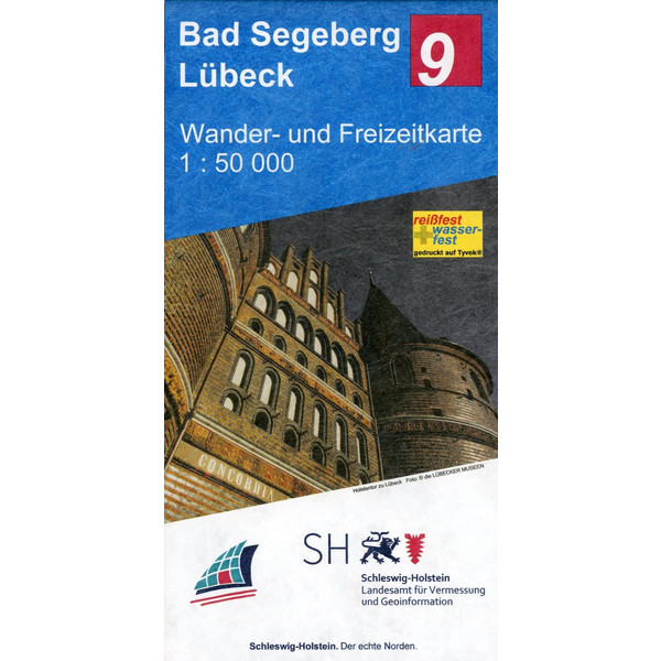 BAD SEGEBERG - LÜBECK 1 : 50 000 - Wanderkarte Ansicht 1