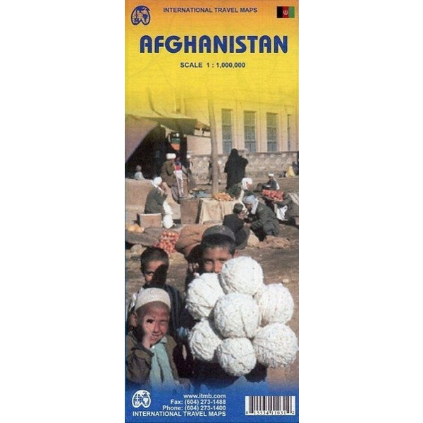 ITM AFGHANISTAN - Straßenkarte Ansicht 1