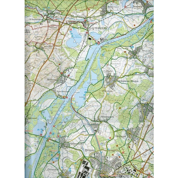 BADEN-BADEN. FREIZEITKARTE 1 : 50 000 - Wanderkarte Ansicht 3