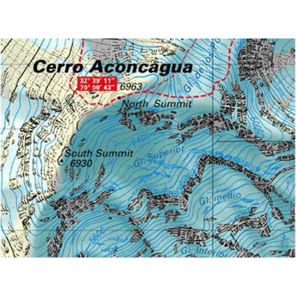 ACONCAGUA 1:40 000 - Bergwanderkarte Ansicht 2
