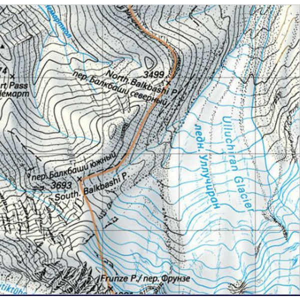 ELBRUS 1:50 000 - Bergwanderkarte Ansicht 2