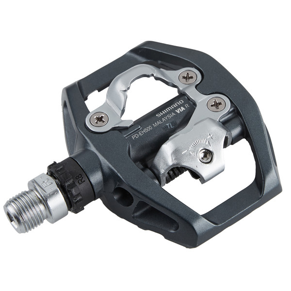 Shimano PEDAL PD-EH500 EINSEITIG SPD/PLATTFORM ALU KÖRPER SM-SH56 O. - Pedale Ansicht 2