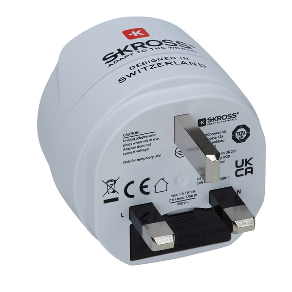 Skross EUROPE TO UK - Reisestecker Ansicht 2