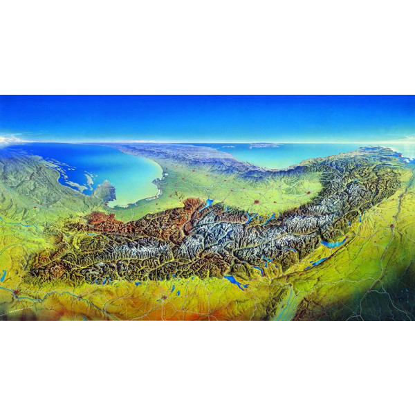 GROßE BERANN-ALPENPANORAMA - Poster
