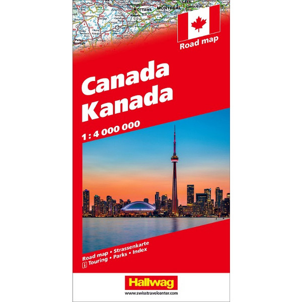 KANADA 1 : 4 000 000 - Straßenkarte Ansicht 1