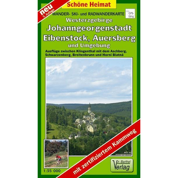 ZENTRALERZGEBIRGE, WESTTEIL 1 : 35 000. - Winterwanderkarte Ansicht 1
