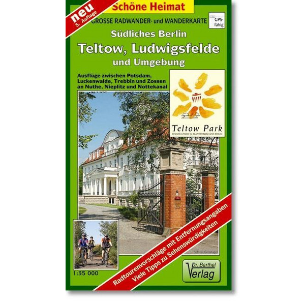 SÜDLICHES BERLIN - TELTOW, LUDWIGSFELDE - Wanderkarte Ansicht 1