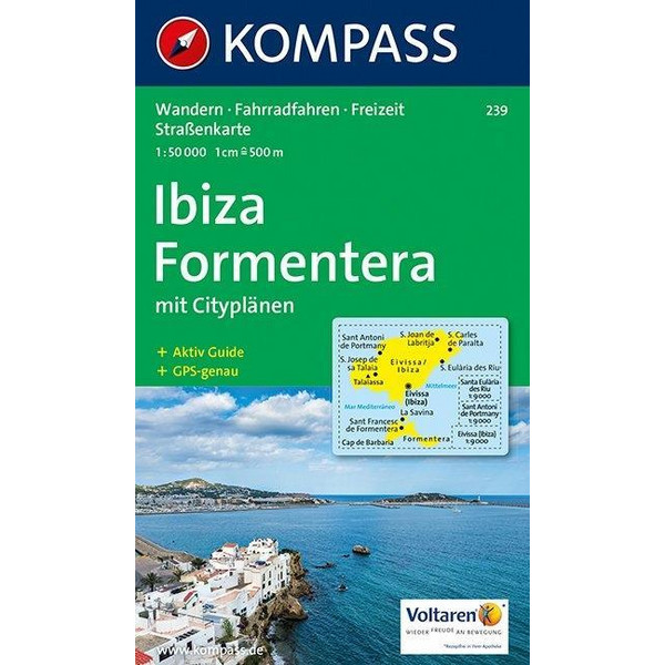 IBIZA, FORMENTERA 1 : 50 000 - Wanderkarte Ansicht 1