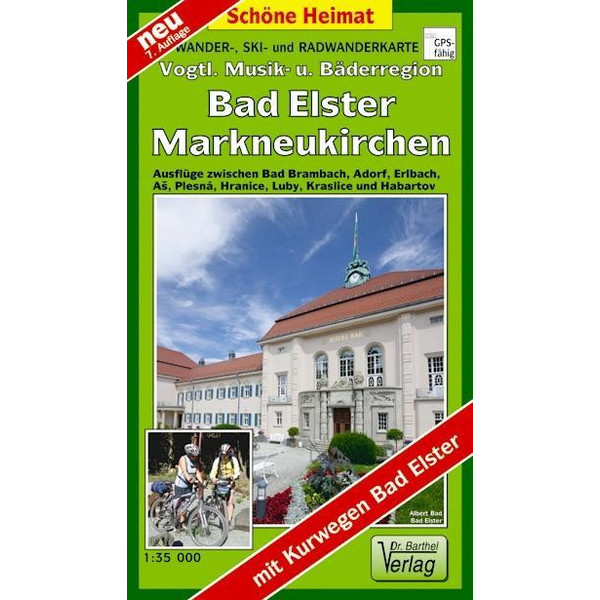VOIGTLÄNDISCHE MUSIK- UND BÄDERREGION - Winterwanderkarte Ansicht 1