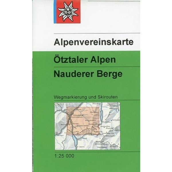 DAV 30/4 ÖTZTALER ALPEN 1:25T - Wanderkarte Ansicht 1