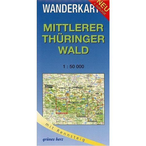 WK MITTL.THÜRINGER WALD - Wanderkarte Ansicht 1