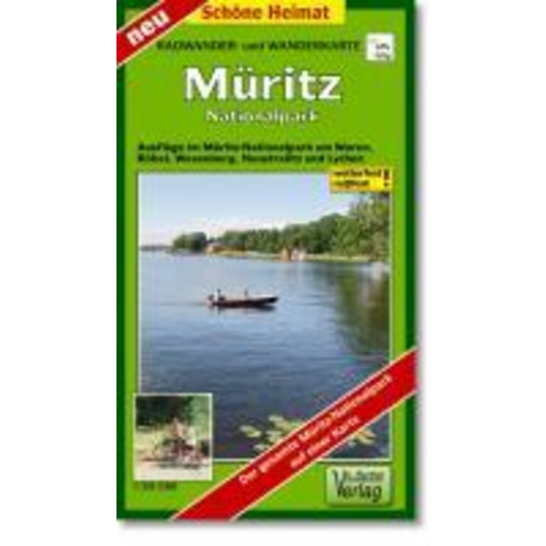 MÜRITZ-NATIONALPARK 1 : 50 000 RADWANDER - Wanderkarte Ansicht 1