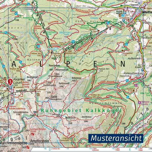 KOKA-635 HOCHPUSTERTAL 1:25T - Wanderkarte Ansicht 6