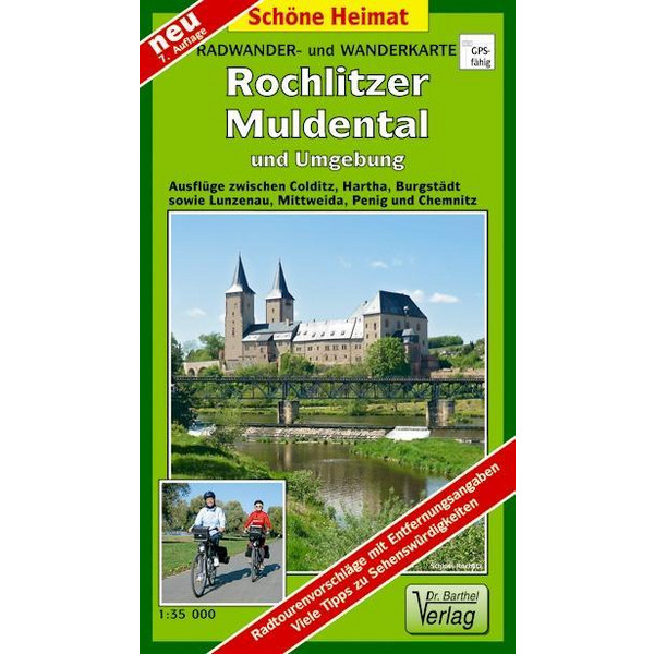 ROCHLITZER MULDENTAL UND UMGEBUNG 1 : 35.000 - Wanderkarte Ansicht 1