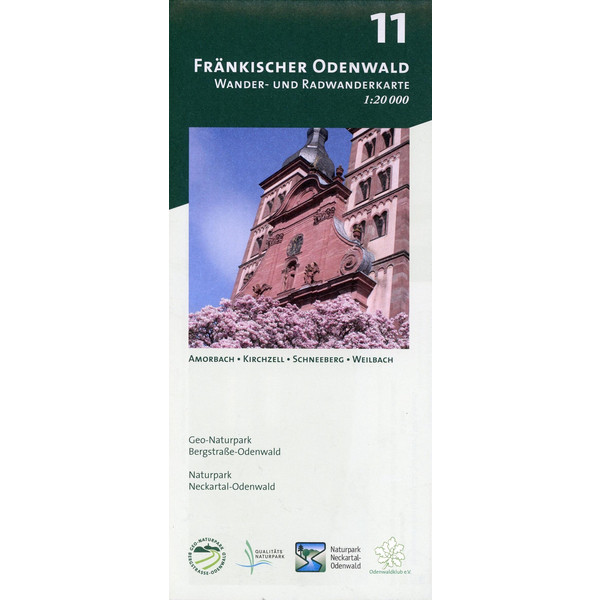 FRÄNKISCHER ODENWALD 1:20.000 - Wanderkarte Ansicht 1