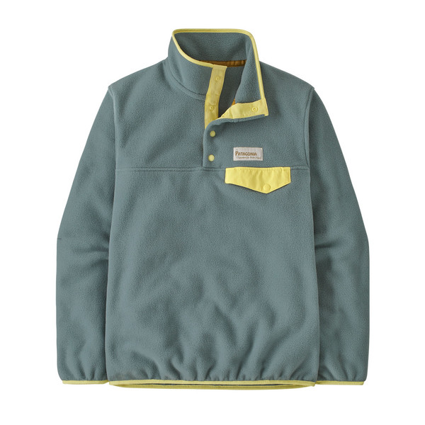 W'S LW SYNCH SNAP-T P/O Damen - Fleecepullover-BLUE SAGE
