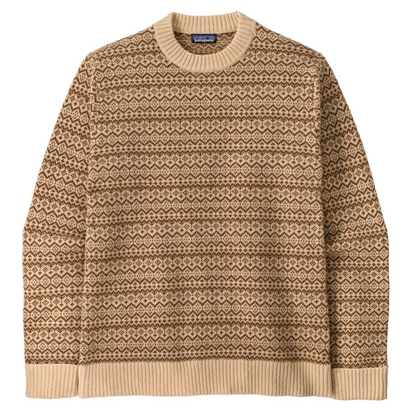 M'S RECYCLED WOOL-BLEND SWEATER Herren - Wollpullover-SNOW SQUAIL: NATURAL