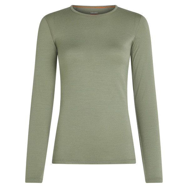 WOMEN MERINO 260 TECH LS CREWE Damen - Funktionsshirt-LICHEN