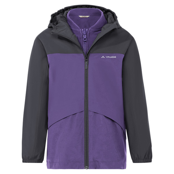 KIDS ESCAPE 3IN1 JACKET Kinder - Doppeljacke-DEEP PLUM