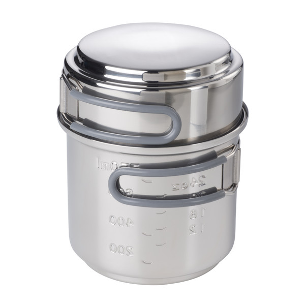Esbit SPIRITUS-KOCHSET, 985ML, TOPF AUS EDELSTAHL - Spirituskocher Ansicht 2
