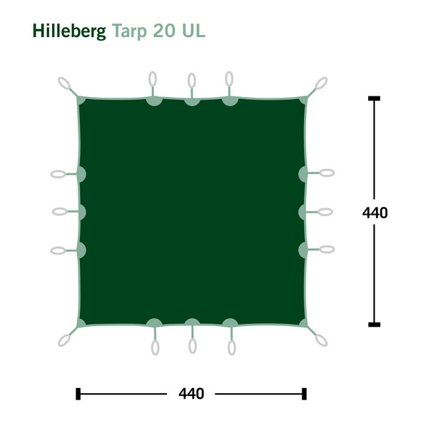 Hilleberg TARP 20 UL - Tarp Ansicht 2