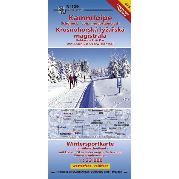 WINTERSPORTKARTE KAMMLOIPE Damen - Winterwanderkarte Ansicht 1