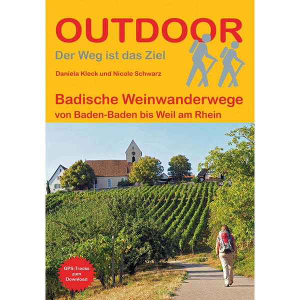 BADISCHE WEINWANDERWEGE - Wanderführer Ansicht 1