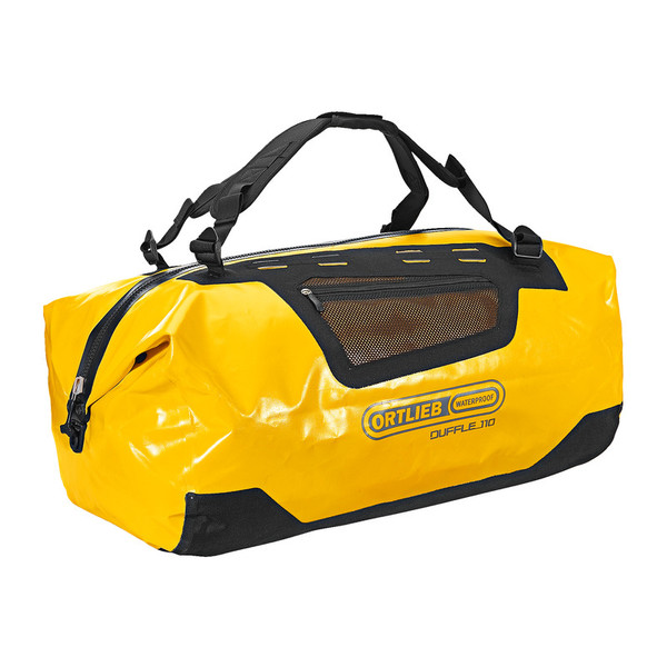 DUFFLE - Wasserdichte Tasche-SONNENGELB-SCHWARZ