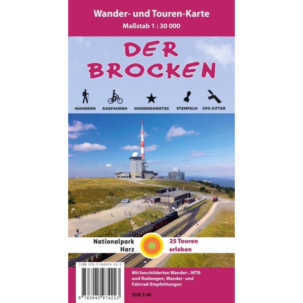 DER BROCKEN 1 : 30 000 Ansicht 1