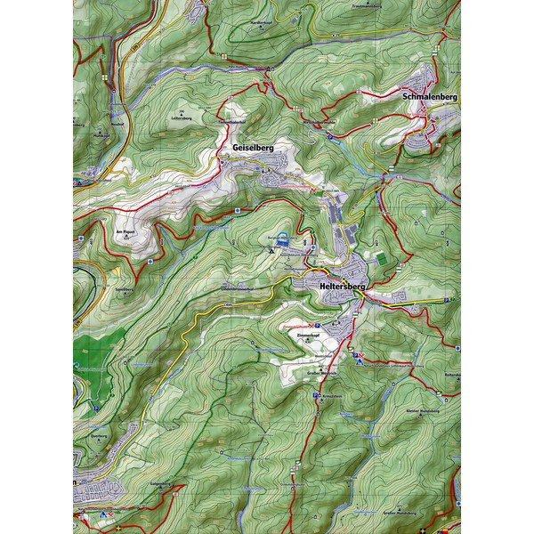 PFÄLZERWALD 5. BLATT 41-546, 1 : 25 000 - Wanderkarte Ansicht 3
