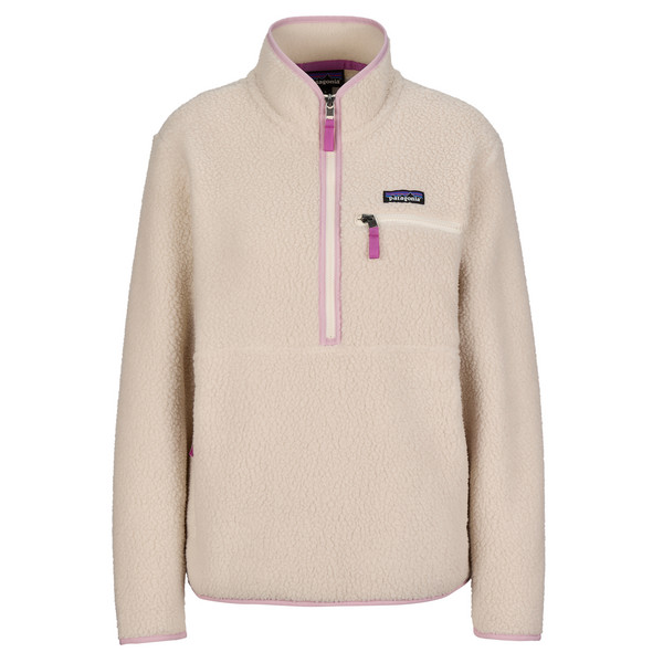 W'S RETRO PILE MARSUPIAL Damen - Fleecepullover-DARK NATURAL